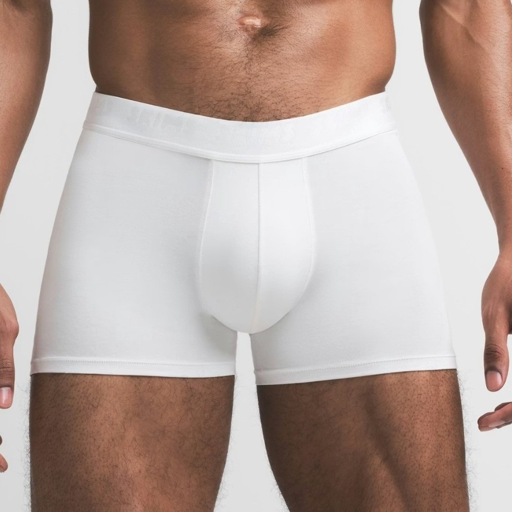 NWT - SKIMS (Size XXL) 3" Inseam Men's Boxer Briefs - Chalk